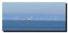 Éoliennes en pleine mer en face de De Hann